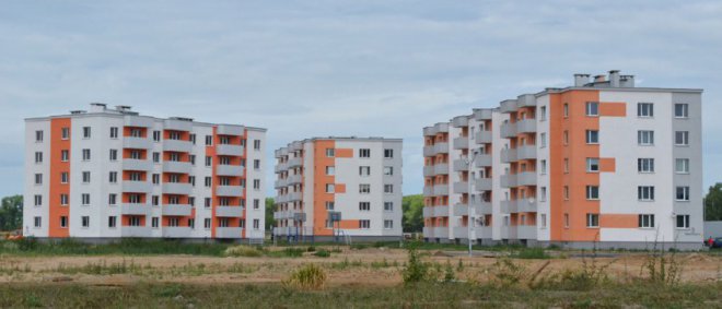Комплекс жилых домов в районе Казимировка в Могилеве