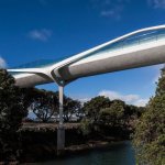 Мост «Point Resolution» от Warren & Mahoney. Окленд, Новая Зеландия
