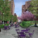 Проект по преобразованию пешеходной улицы и площади в Манхэттене, Нью-Йорк