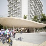 Велопавильон в Китае от голландских архитекторов 