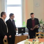 Торжественное вручение сертификатов специалистам РУП "Белэнергострой" филиал УС 