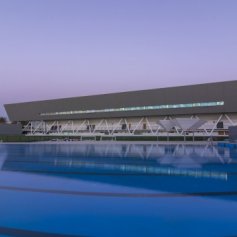 Национальный стадион "Центр водных видов спорта" в Чили